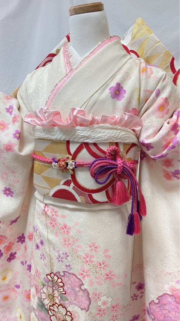 チョコ☆ 品 振袖フルセット　振袖　振袖セット　成人式　振袖7点セット
