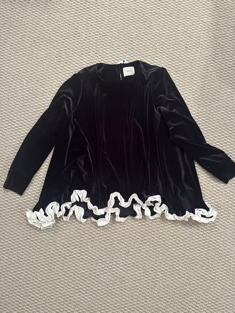 OHGA ベロアトップス　新品未使用タグ付き