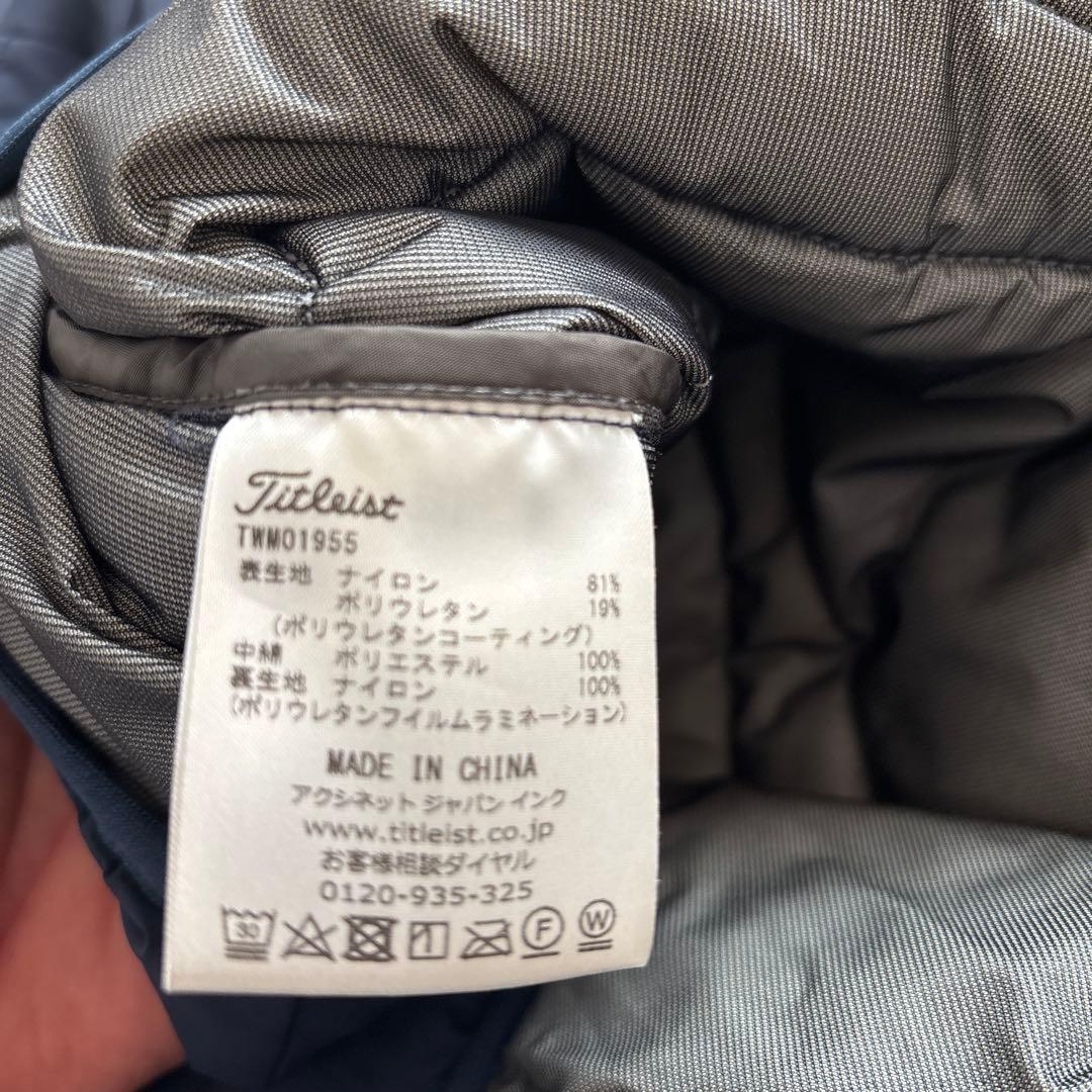 ゴルフ　タイトリスト　ダウンジャケット