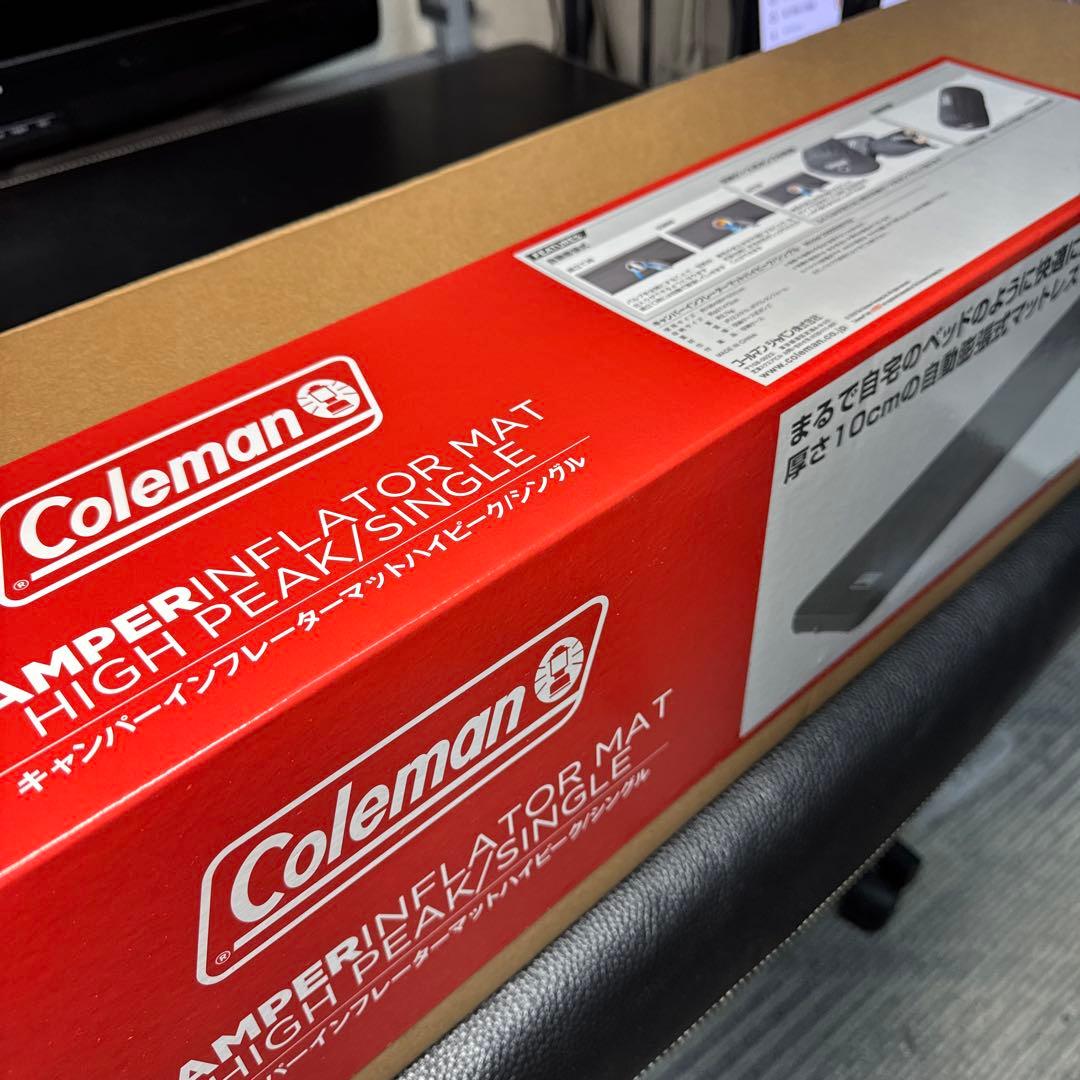 Coleman Camper Inflator Mat Single 新品未開封