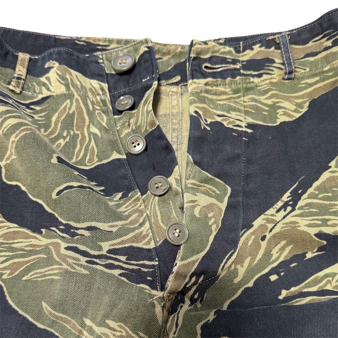 【スペシャル】60s70s ベトナム タイガーストライプ カモパンツ ミリタリー