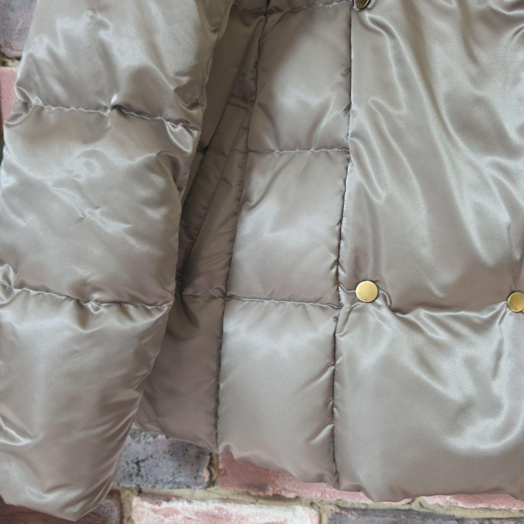 【美品】EPOCA エポカ エアリー リバーシブルショート ダウン　 40