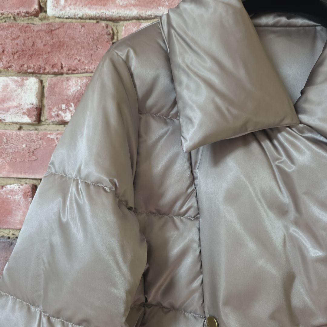 【美品】EPOCA エポカ エアリー リバーシブルショート ダウン　 40