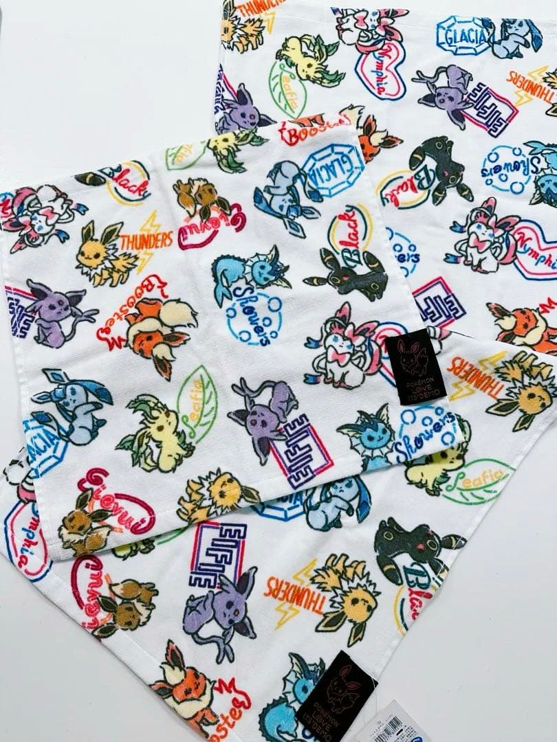 イッツデモ　ポケモン　ブイズ　フェスタオル　ハンドタオル　2点セット