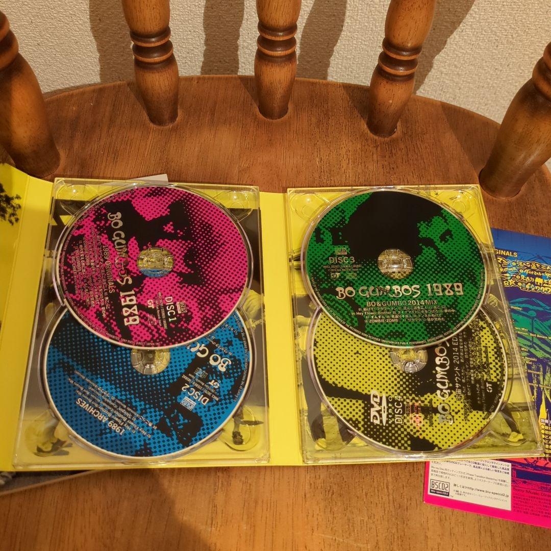 絶版希少品　BO GUMBOS 1989 CD DVD ボガンボス 美品　帯付
