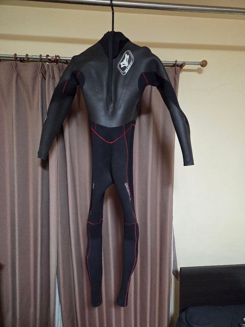 5ミリウエットスーツ　FOX裏起毛