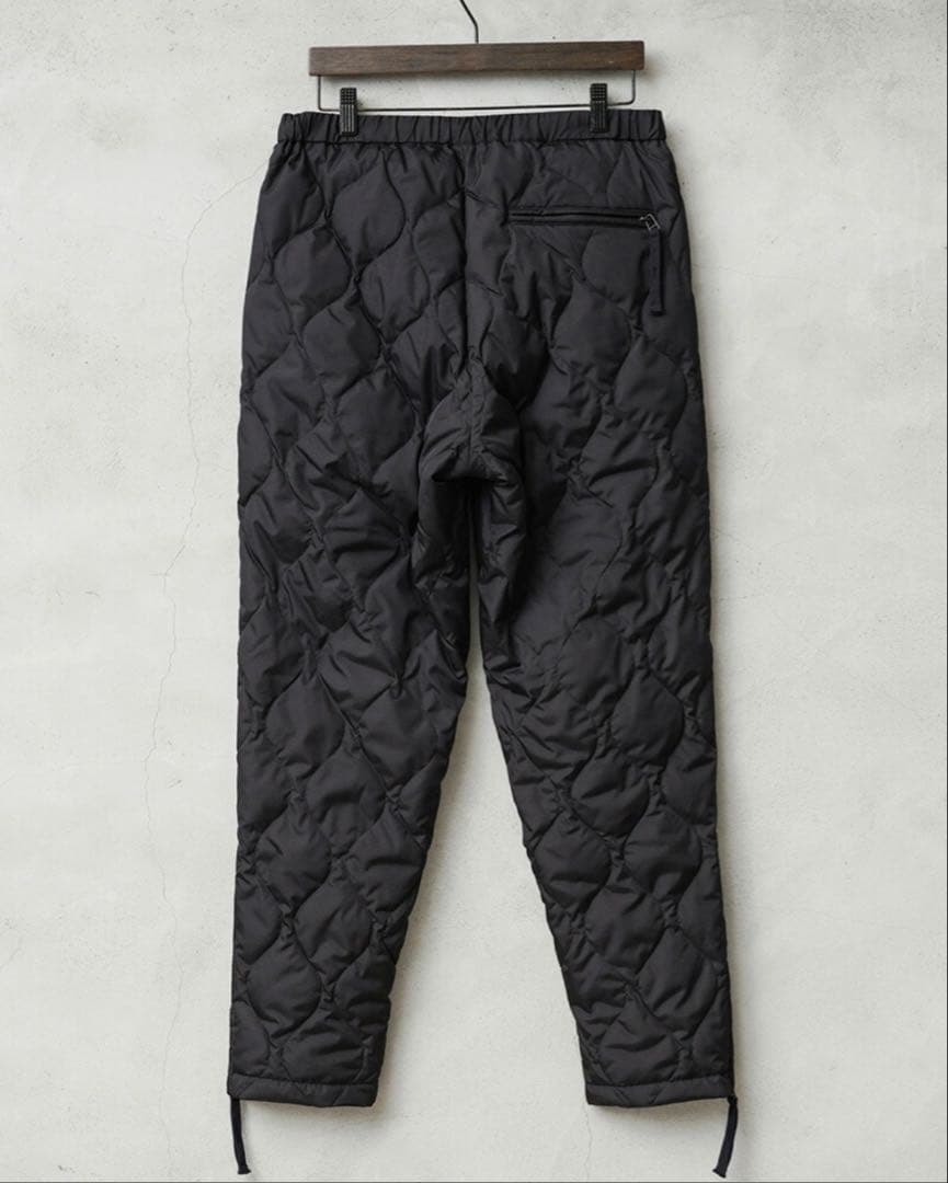 新品未使用 TAION タイオン ミリタリーライン キルティングダウンパンツ S