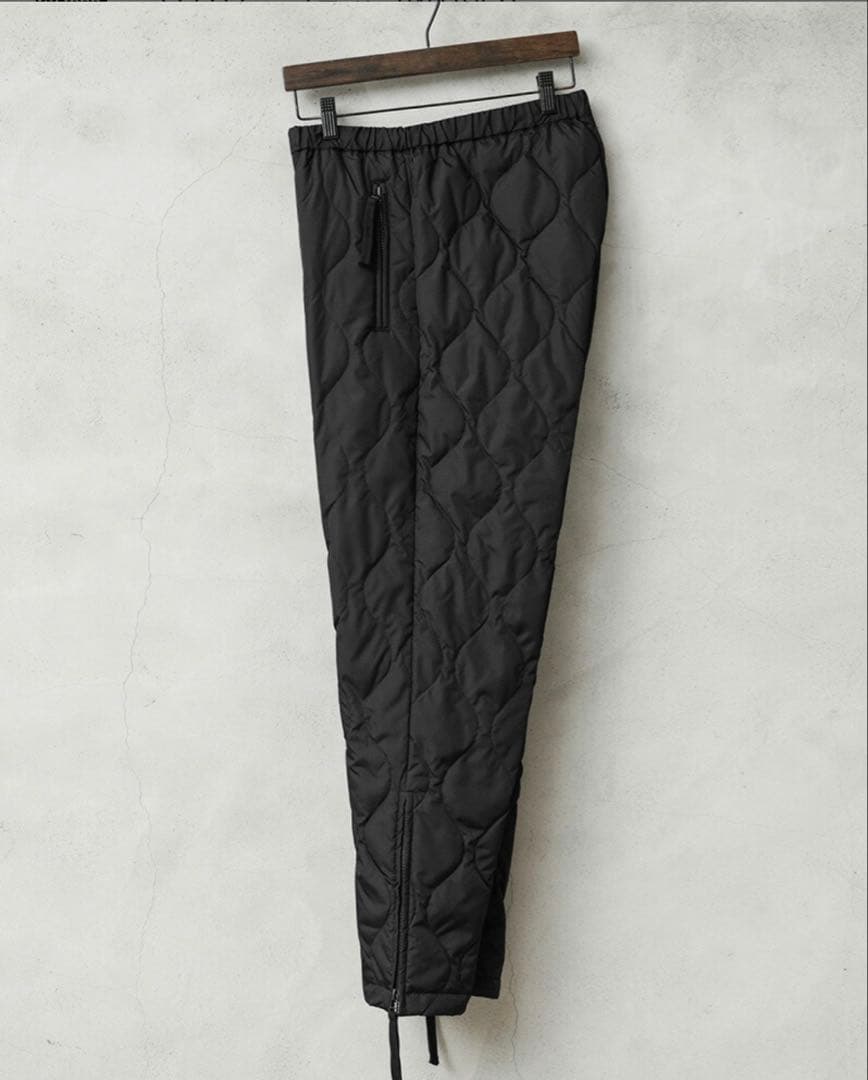 新品未使用 TAION タイオン ミリタリーライン キルティングダウンパンツ S