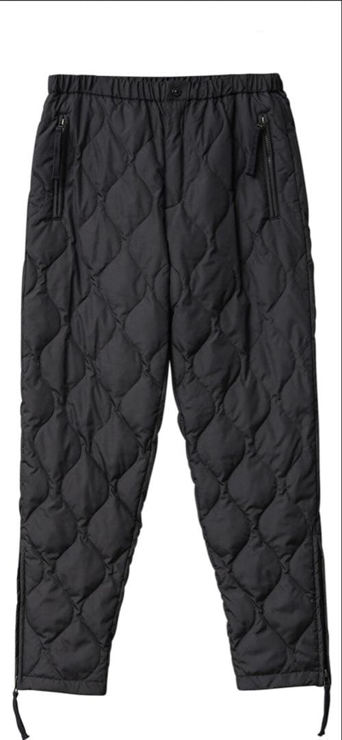 新品未使用 TAION タイオン ミリタリーライン キルティングダウンパンツ S