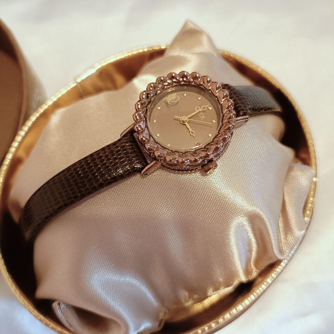 キューポット ケーキ 腕時計