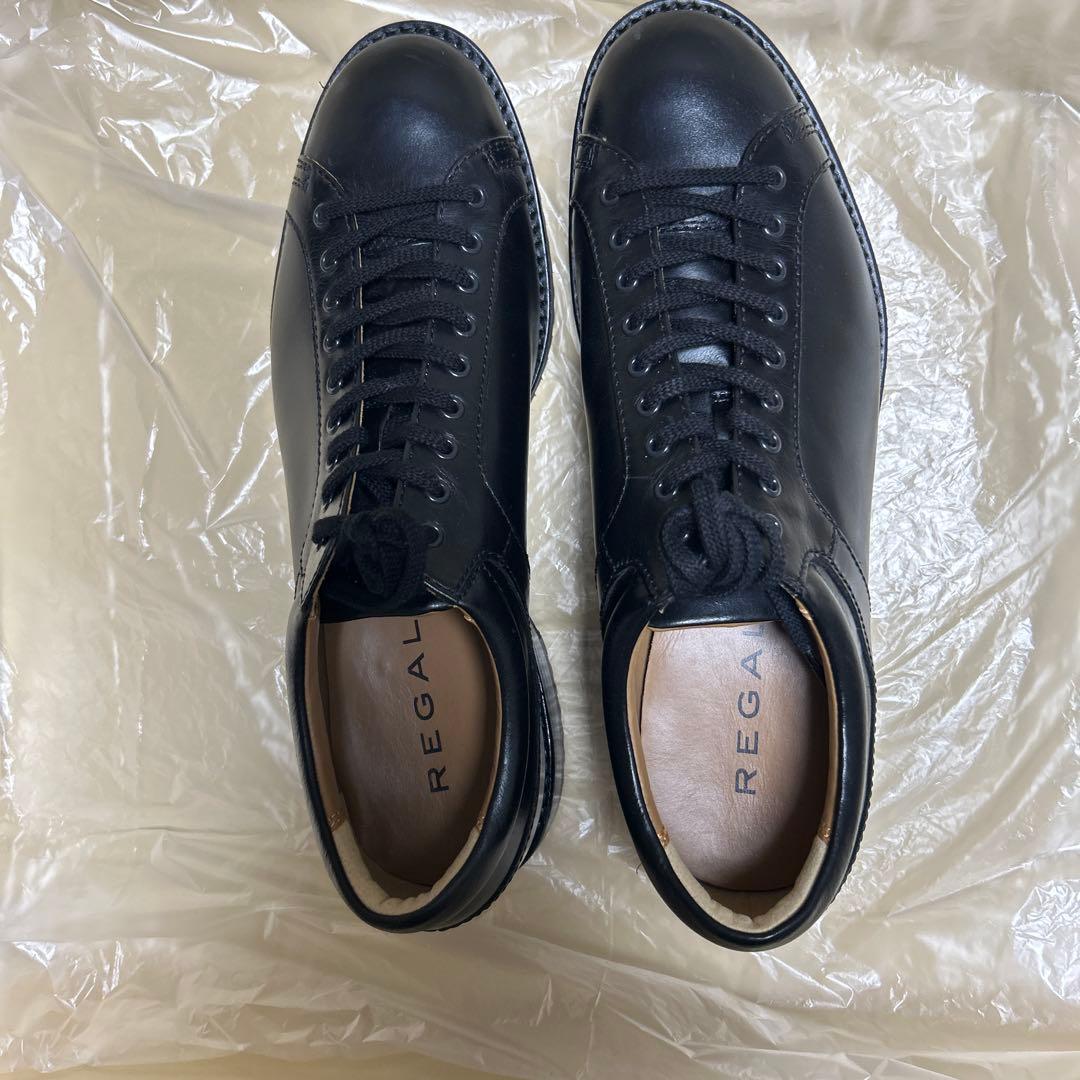 リーガル　黒紳士用革靴　25センチ
