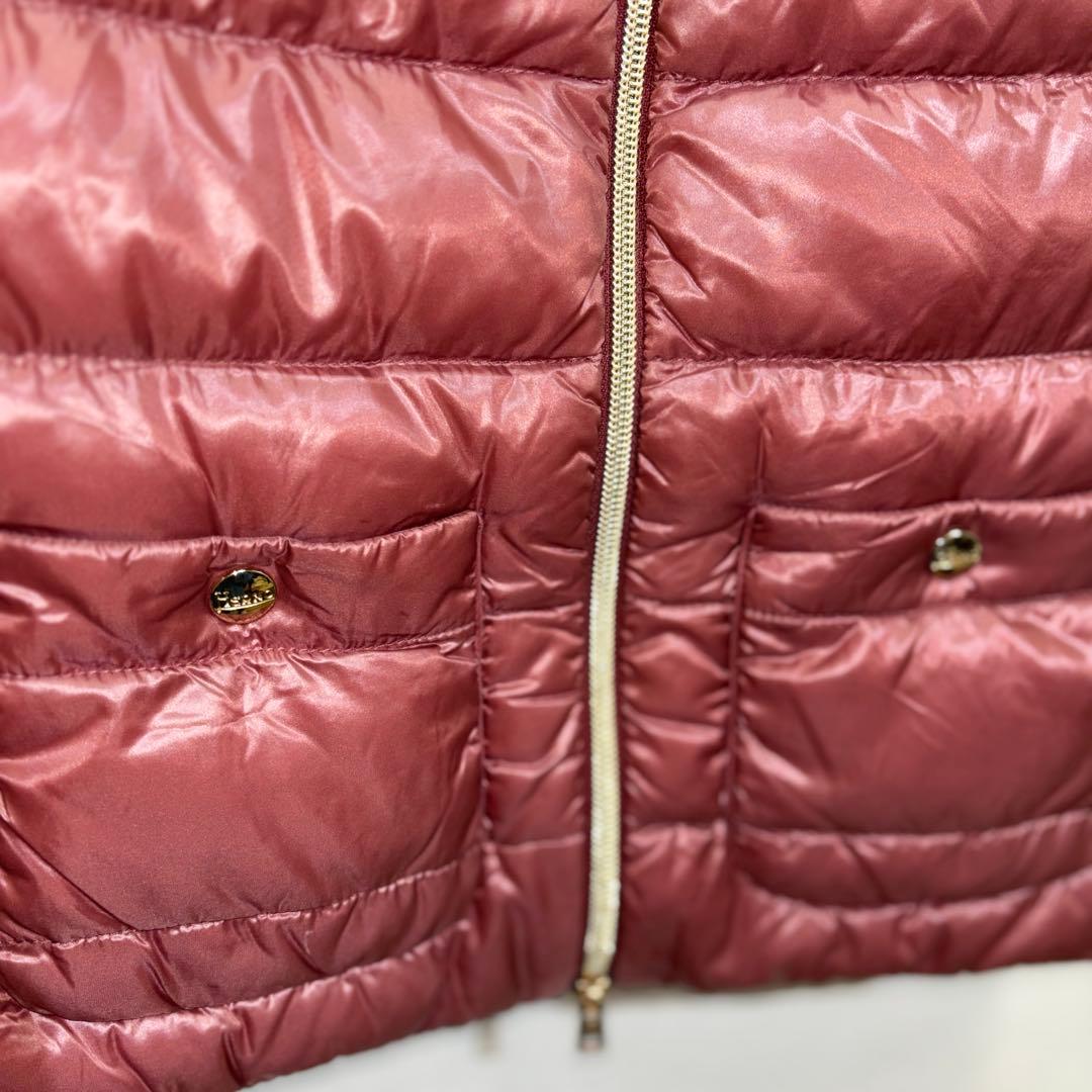 Herno ヘルノ ✩︎美品✩︎ ダウンベスト ピンク サイズM