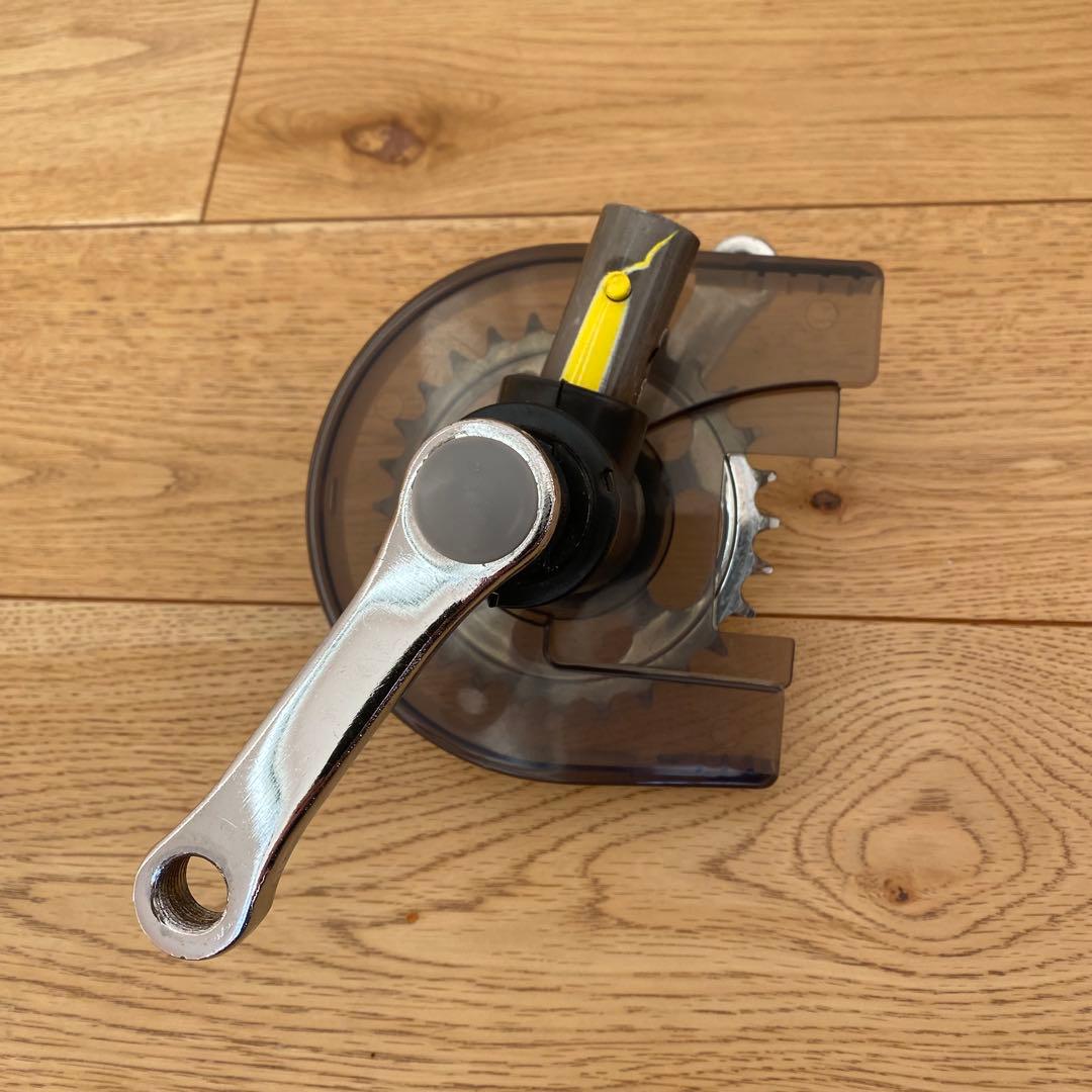 【一部破損あり】　へんしんバイク　イエロー 幼児用自転車 12インチ