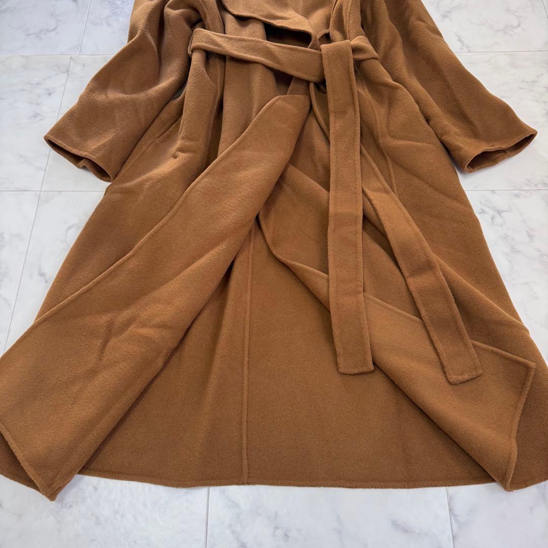 極美品　24AW　現行　完売品　FRAY I.D　リバーロングコート　キャメルM