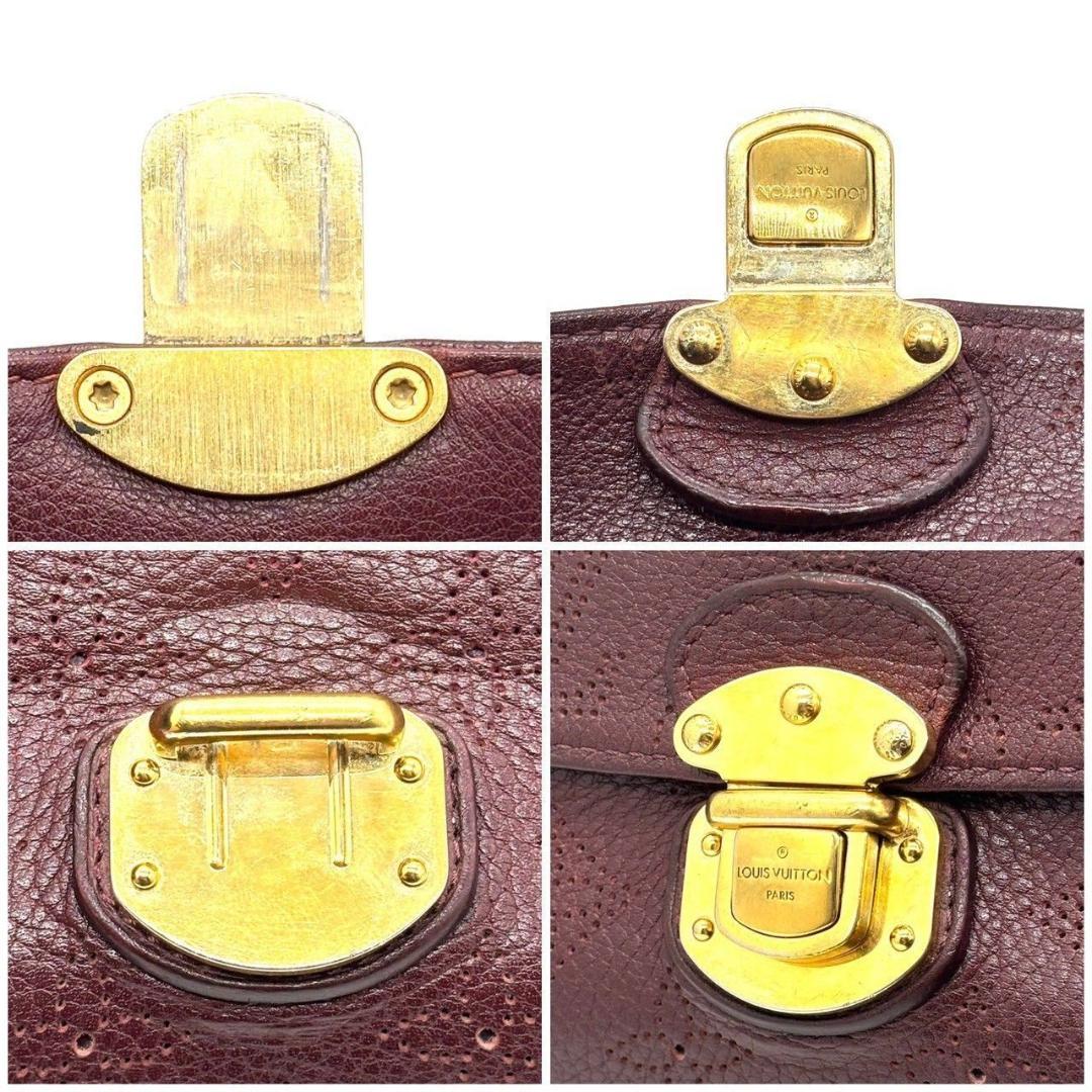 こ*ん様 ルイヴィトン　マヒナ ポルトフォイユ・アメリア 長財布 パンチング レ