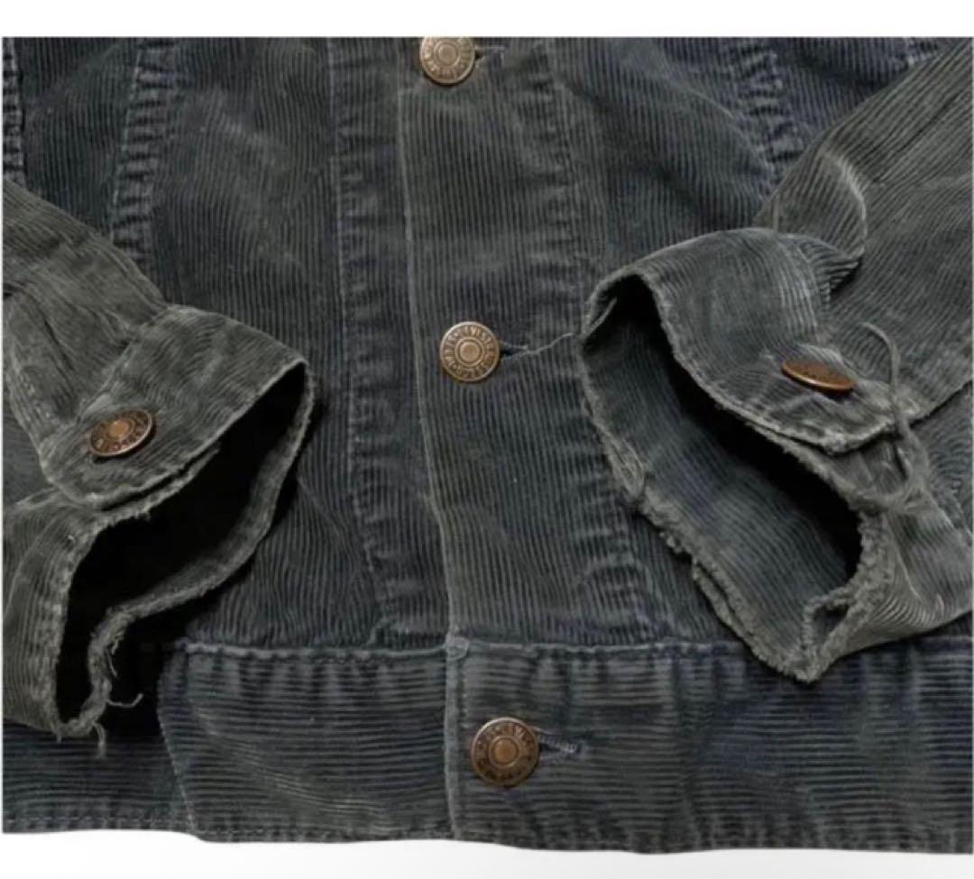 70505 コーデュロイ ブラック