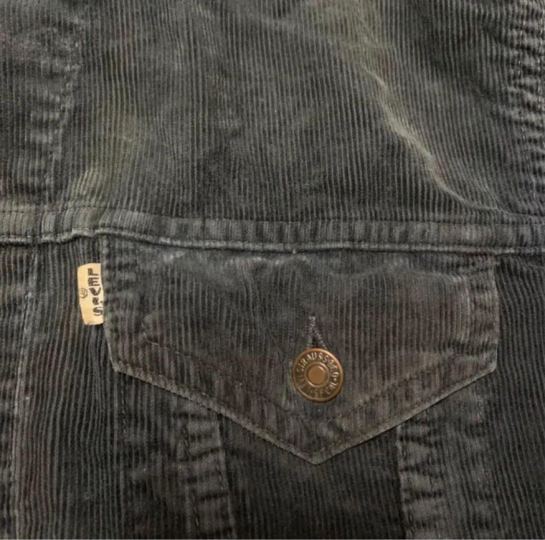 70505 コーデュロイ ブラック