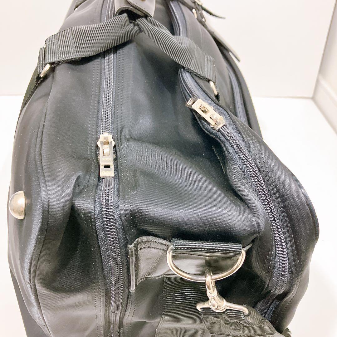 【大容量】ポーター　2way トラベルボストンバッグ　ビジネス　黒