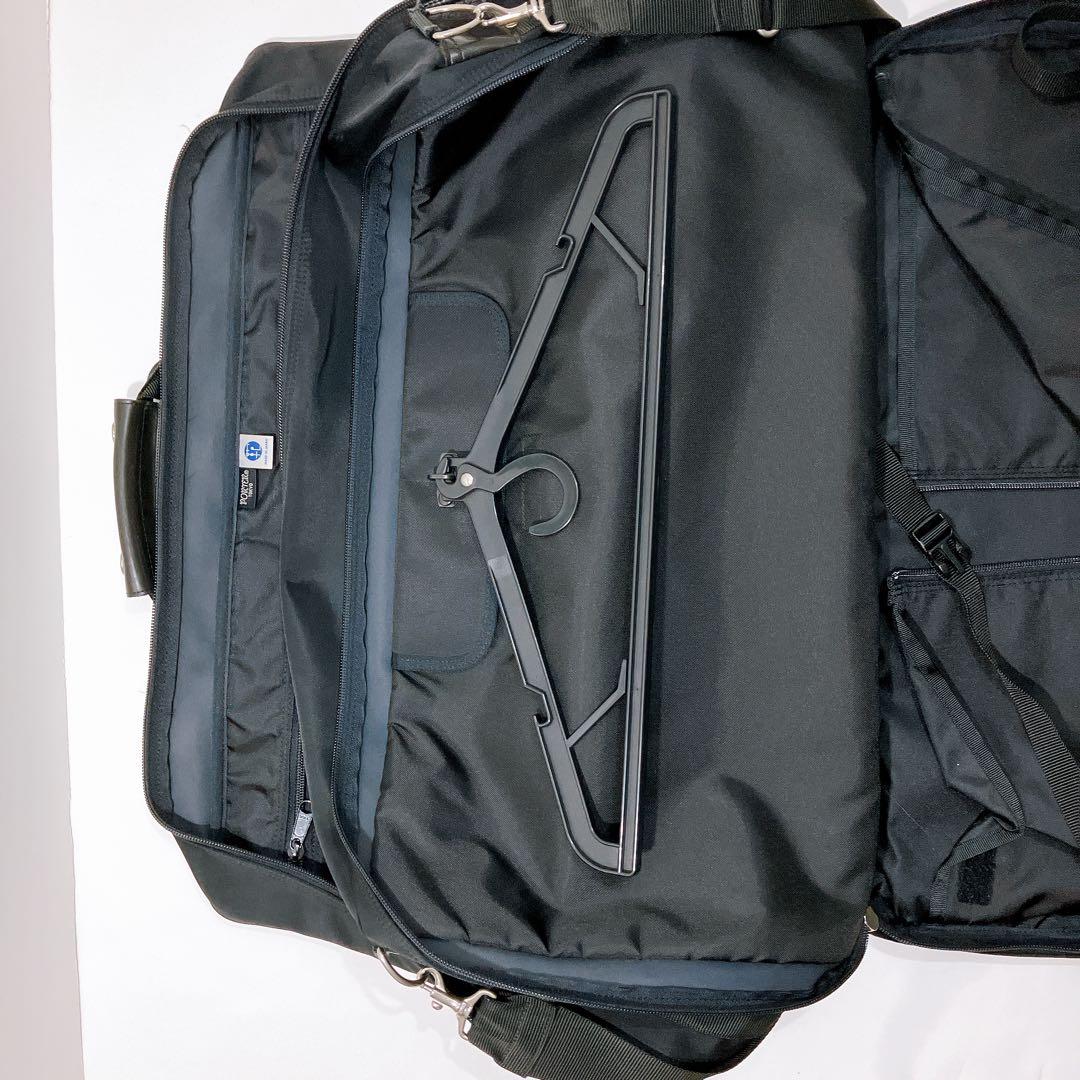 【大容量】ポーター　2way トラベルボストンバッグ　ビジネス　黒
