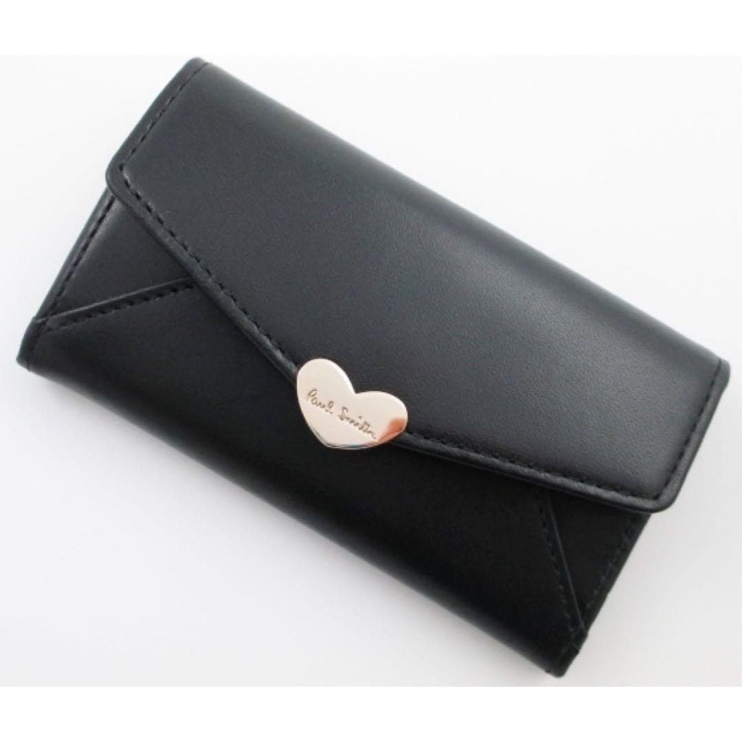 ☆ギフト対応可☆新品☆箱付 ポールスミス 人気ラブレター キーケース 黒☆