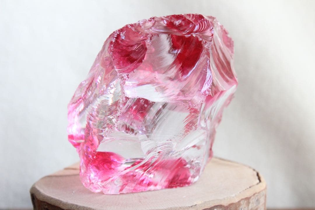 インドネシア産アンダラクリスタル　マルチカラー（ピンク・クリア）