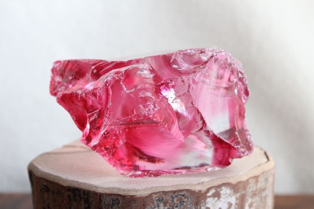 インドネシア産アンダラクリスタル　マルチカラー（ピンク・クリア）