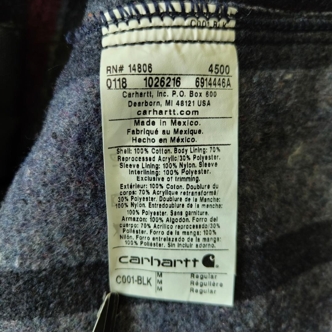 美品 カーハート チョアコート ブラック 黒 M C001-BLK