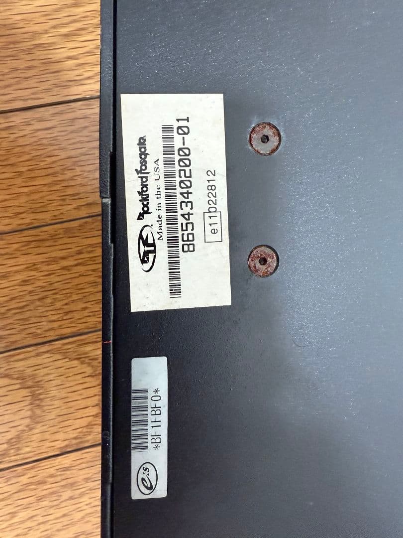 【値下▪️即OK】Rockford Fosgate T15004 ジャンク