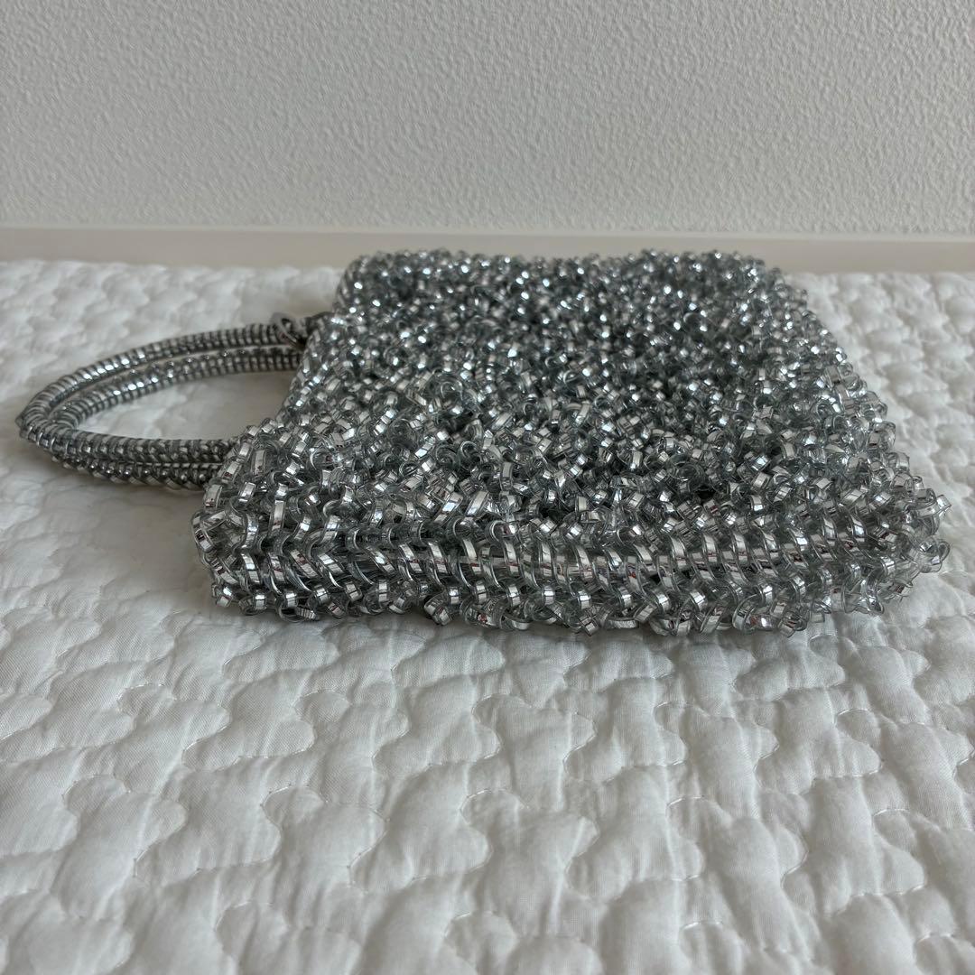 ＼極美品／アンテプリマ ワイヤーバッグ スタンダード ミニアトゥーラ シルバー