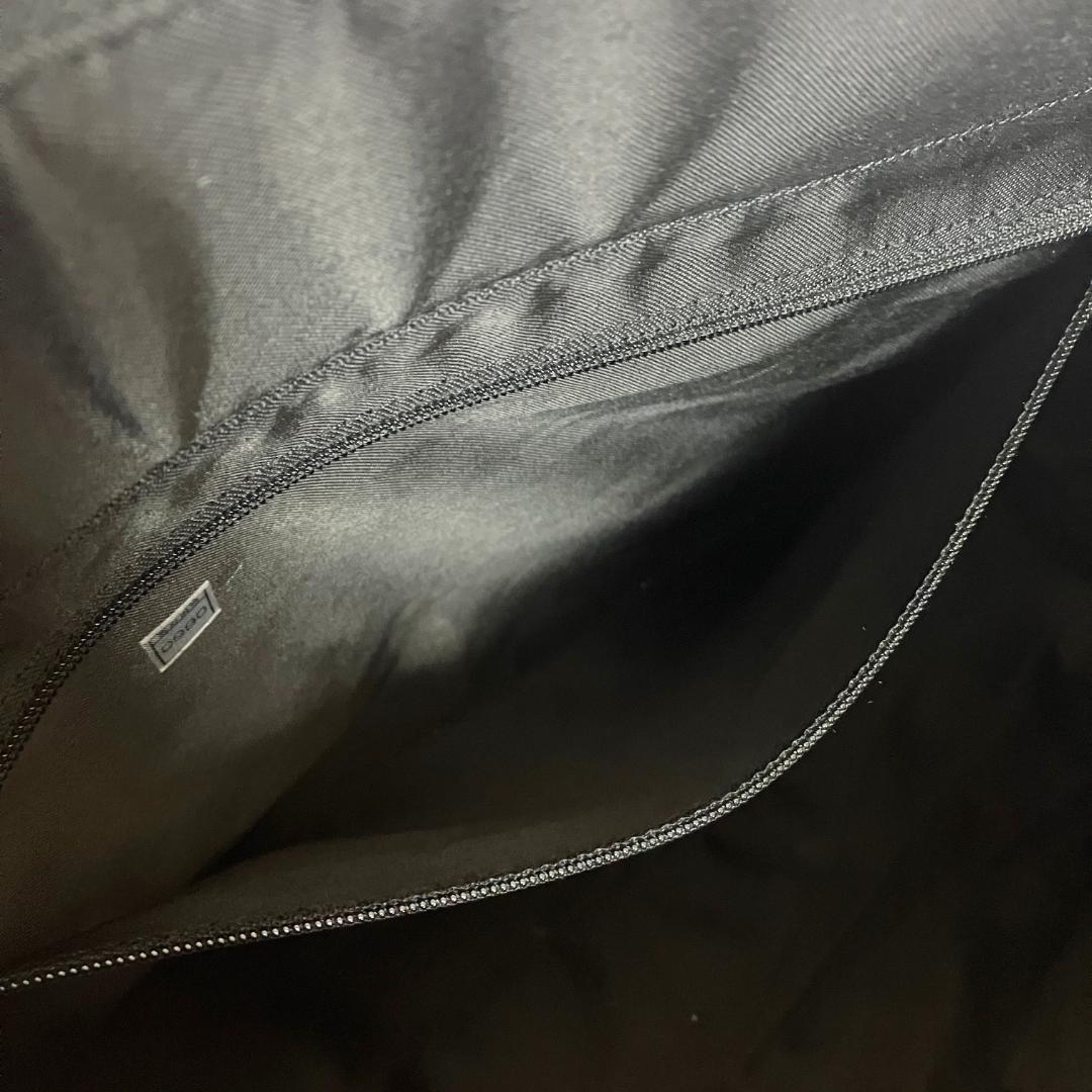 B290【極美品】LANVIN en Bleu★ビジネストートバッグ ブラック