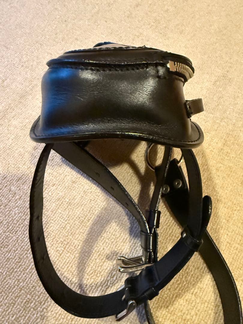 最終値下げボートラップ バイソン オイルレザー ブラック　美品　BoatRap