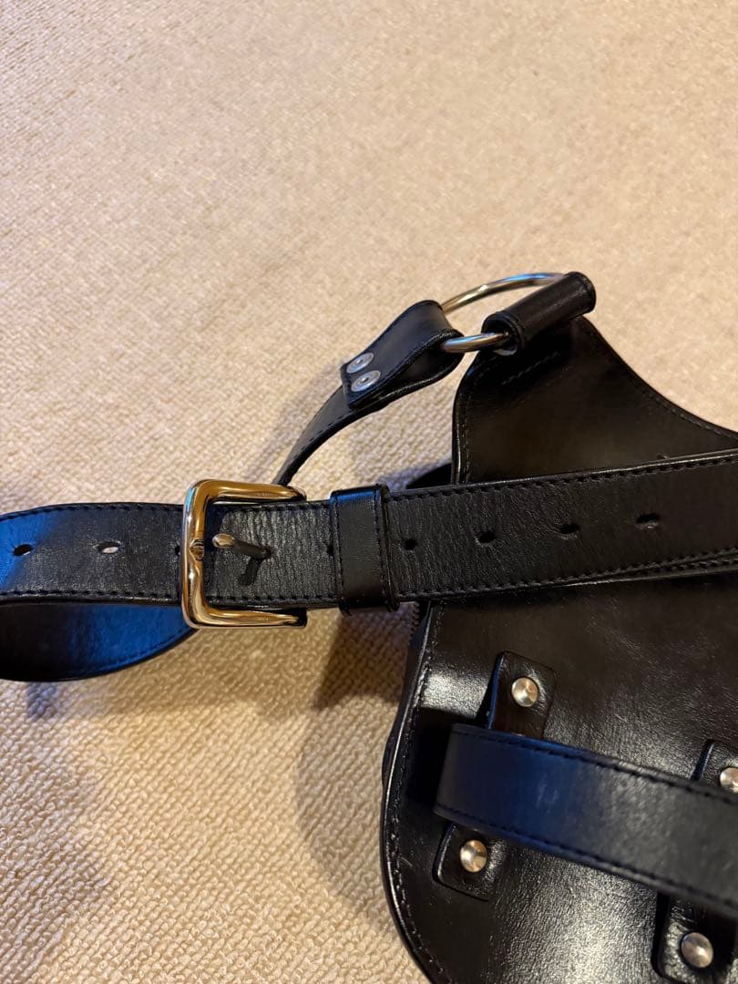 最終値下げボートラップ バイソン オイルレザー ブラック　美品　BoatRap