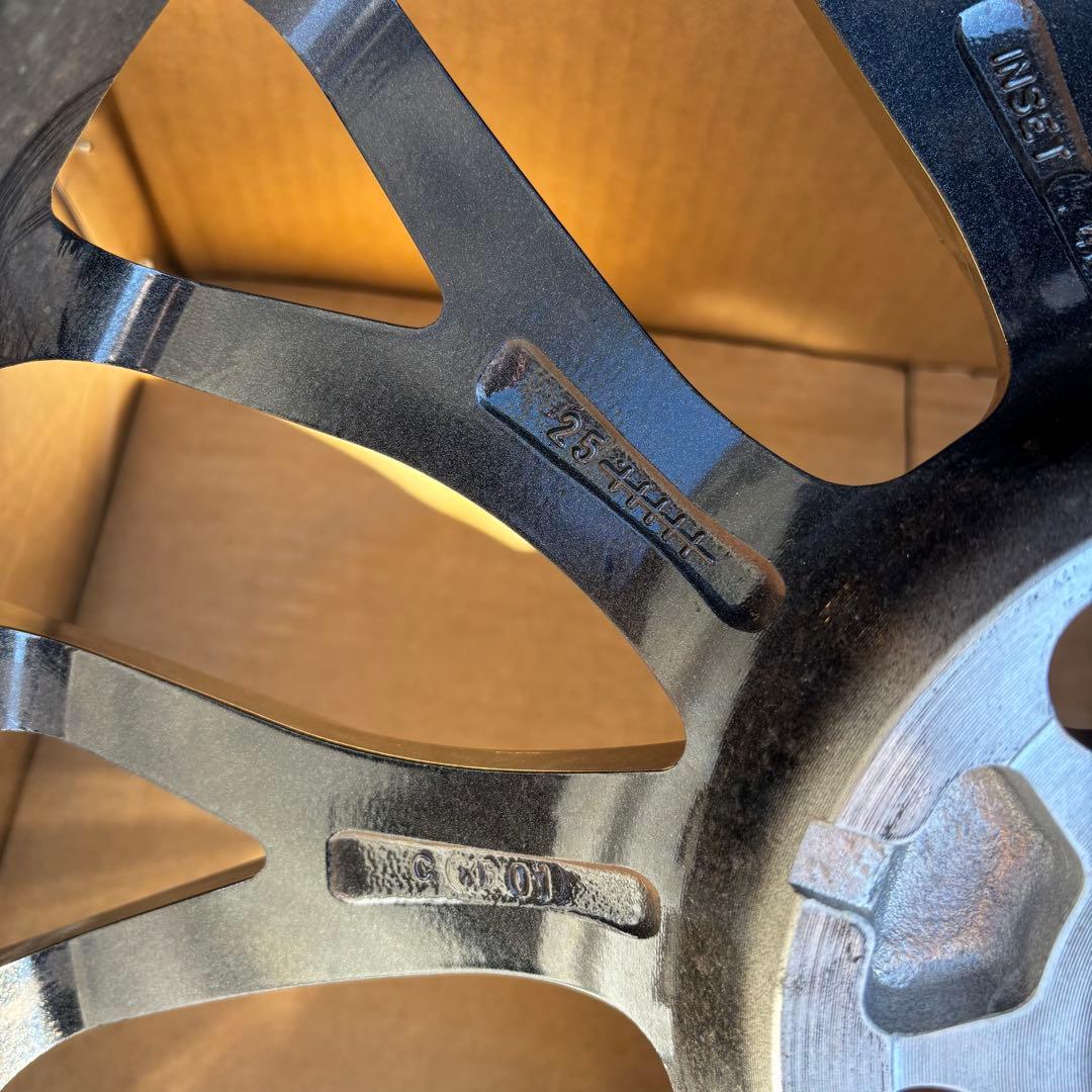 ②アルファード 18インチ アルミホイール 5穴120 7.5J 2個