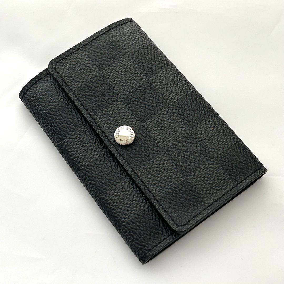 極美品 ルイヴィトン ダミエ グラフィット ミュルティクレ6 キーケース