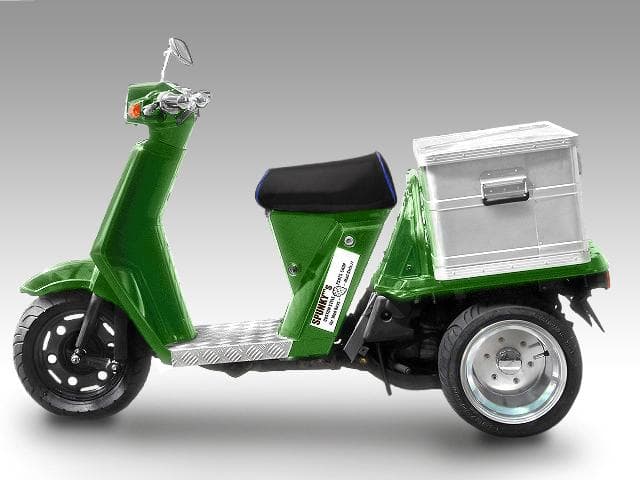 ホンダジャイロＸ ポン付け ワイドホイール