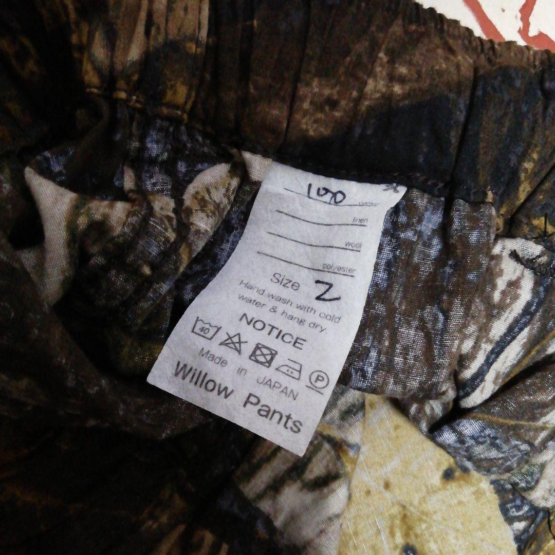 WILLOW PANTS　ウィローパンツ　ショートパンツ　TREE CAMO　2