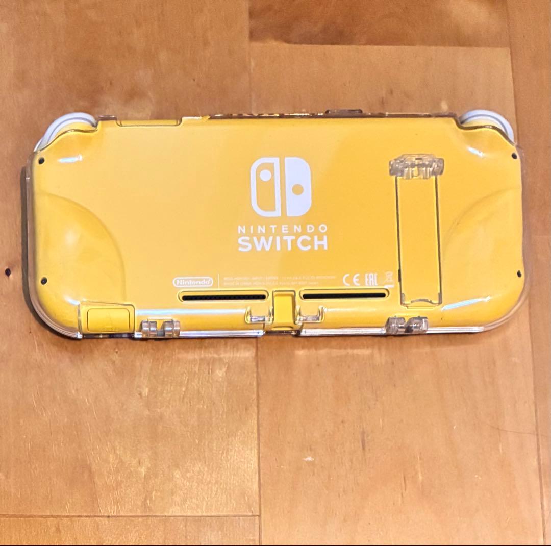 Nintendo Switch Lite イエロー クリアケース