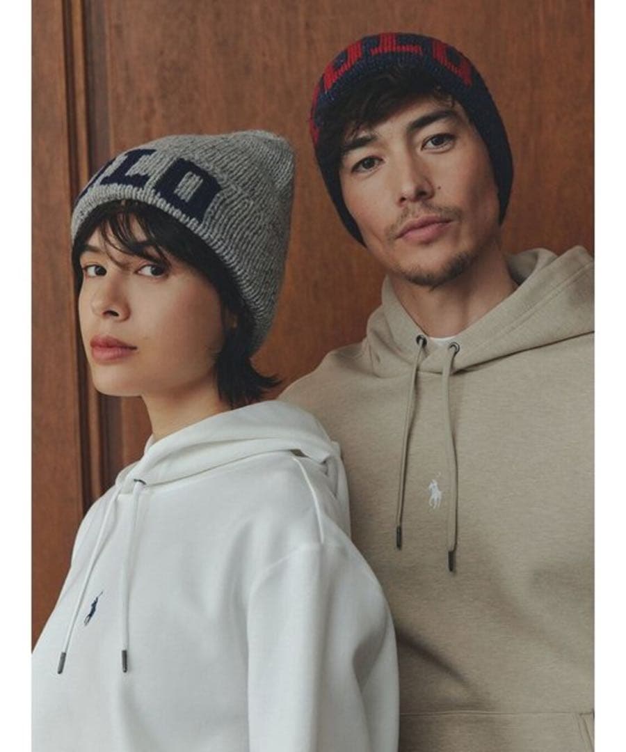 美品　24年　現行　ポロラルフローレン　パーカー　M