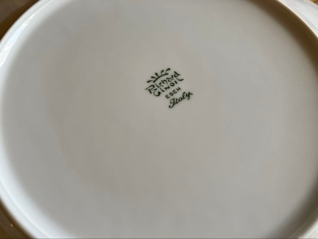 ジノリ　ベッキオホワイト26.5ディナープレート×6