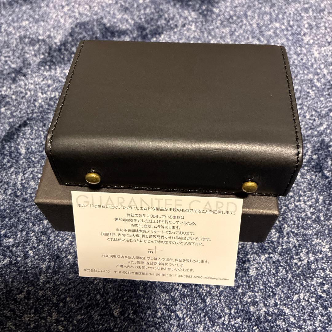 m+ エムピウ ミッレフォッリエIIブラック BLACK 黒 新品未使用①