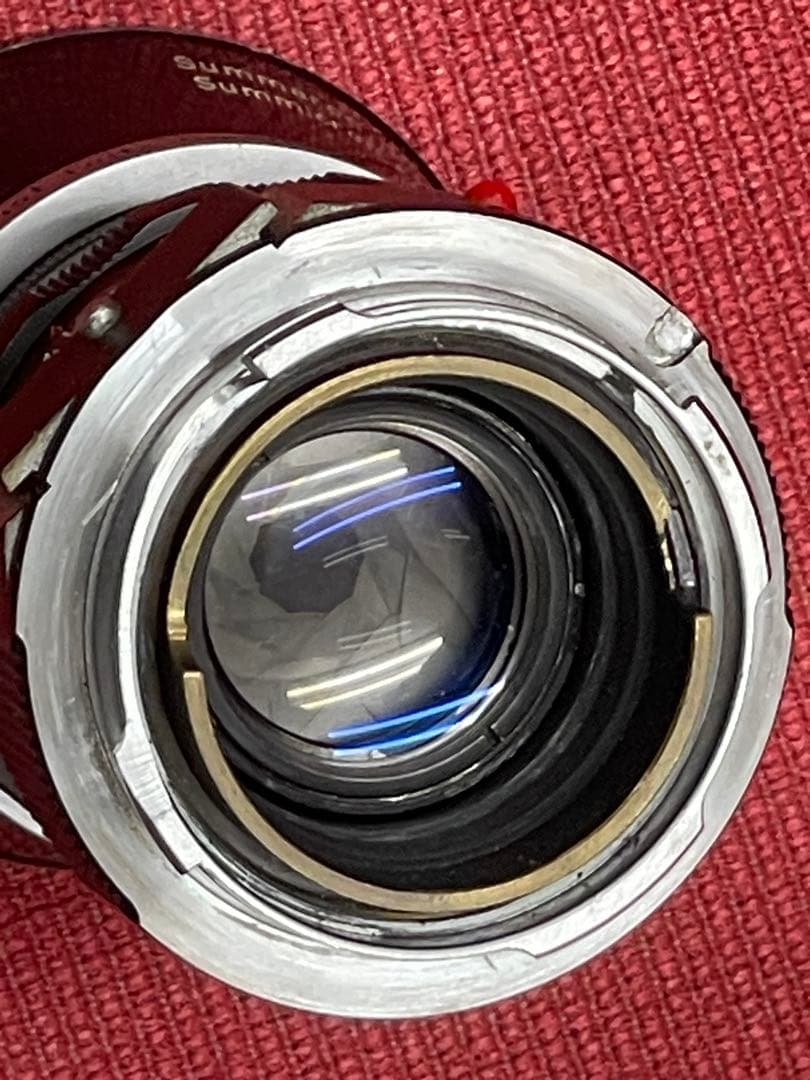 月末限定値下Leitz SUMMICRON 1:2/50 ファインダーアダプタ付