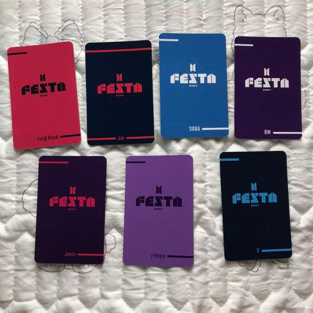 BTS FESTA 2024 11周年 ARMY 特典 トレカ 7枚