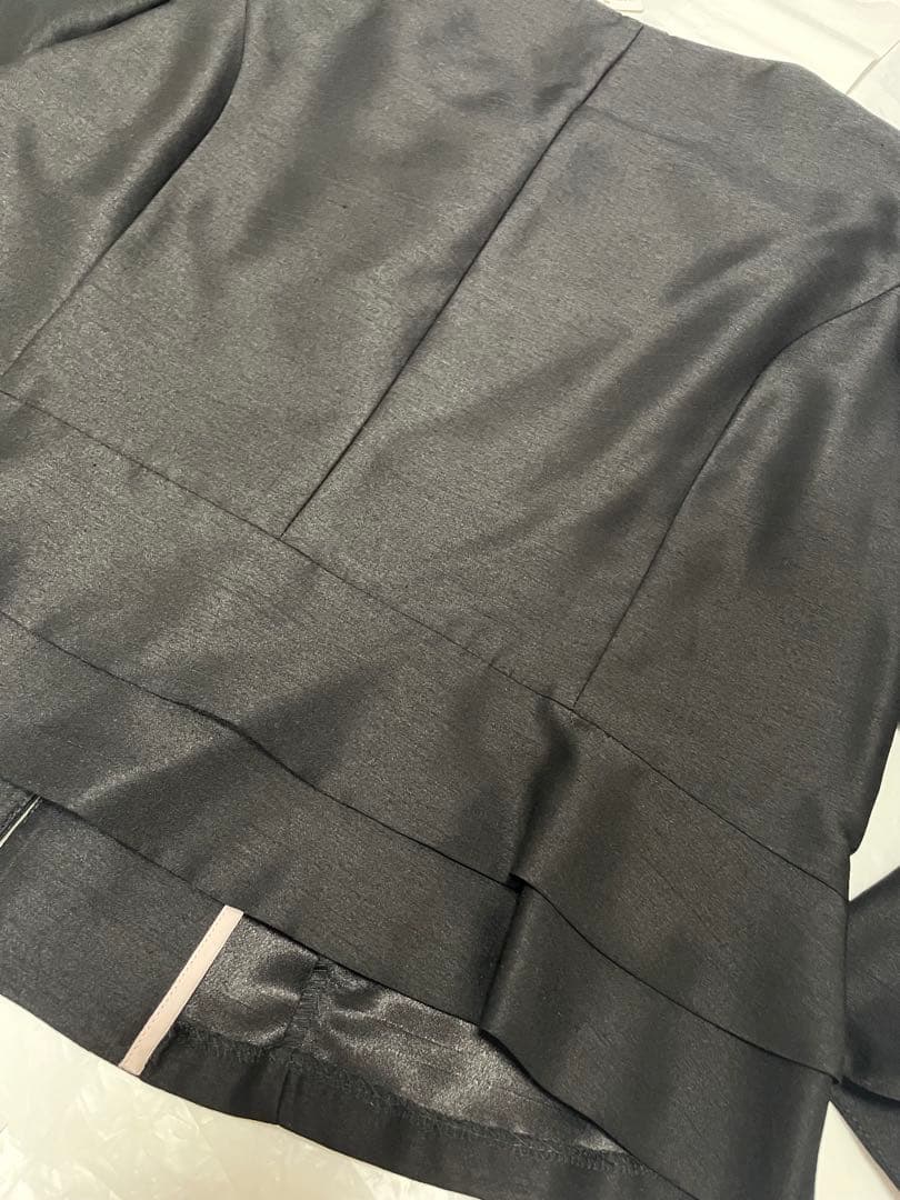 ❤︎Rose Tiara ❤︎新品ノーカラージャケット 42 ブラック