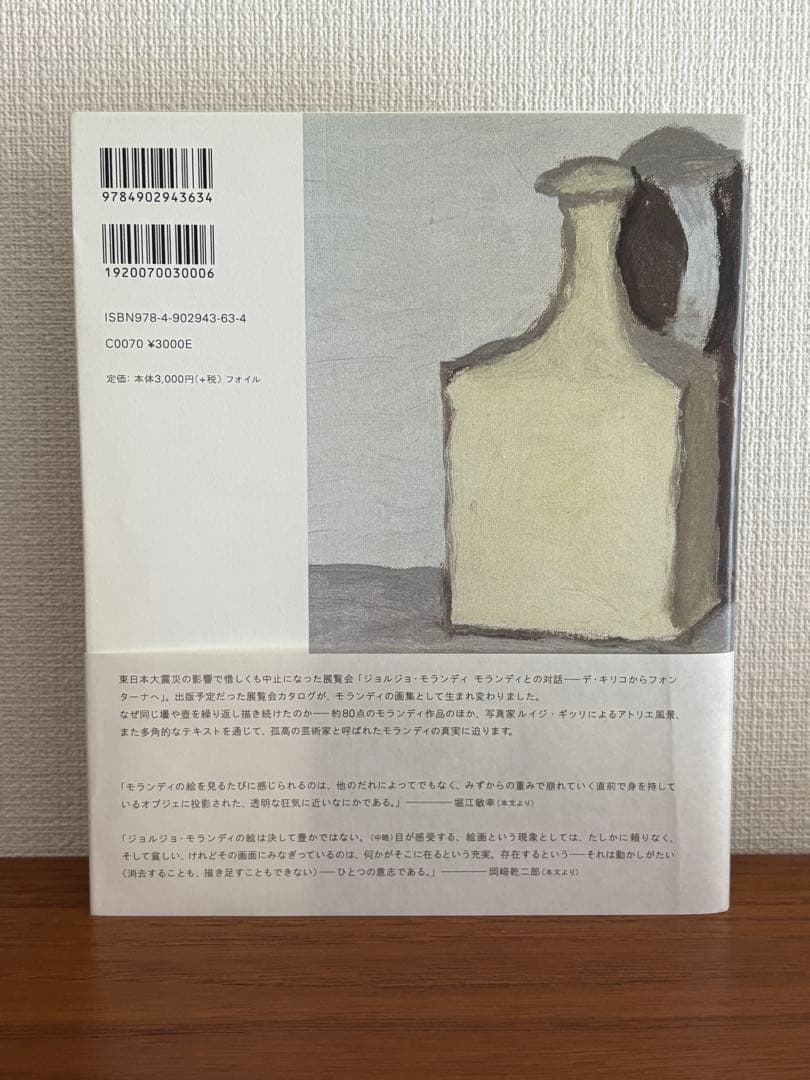 ジョルジョ・モランディ 絶版本 希少本