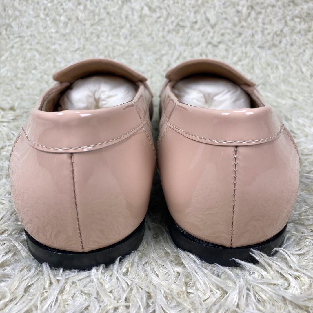 『未使用』PELLICO DAMA キルティング フラットパンプス ピンク 38