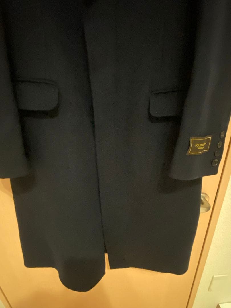 LOUIS VUITTON ルイヴィトン チェスターコート ネイビー