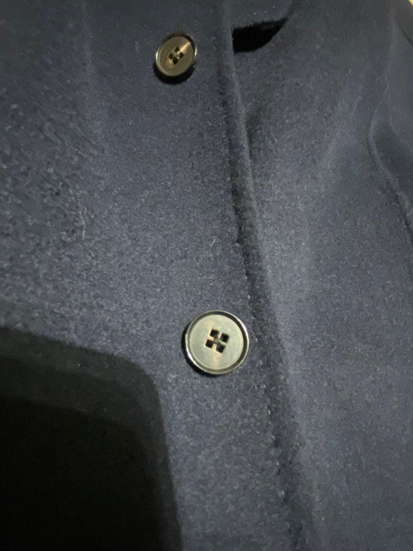 LOUIS VUITTON ルイヴィトン チェスターコート ネイビー