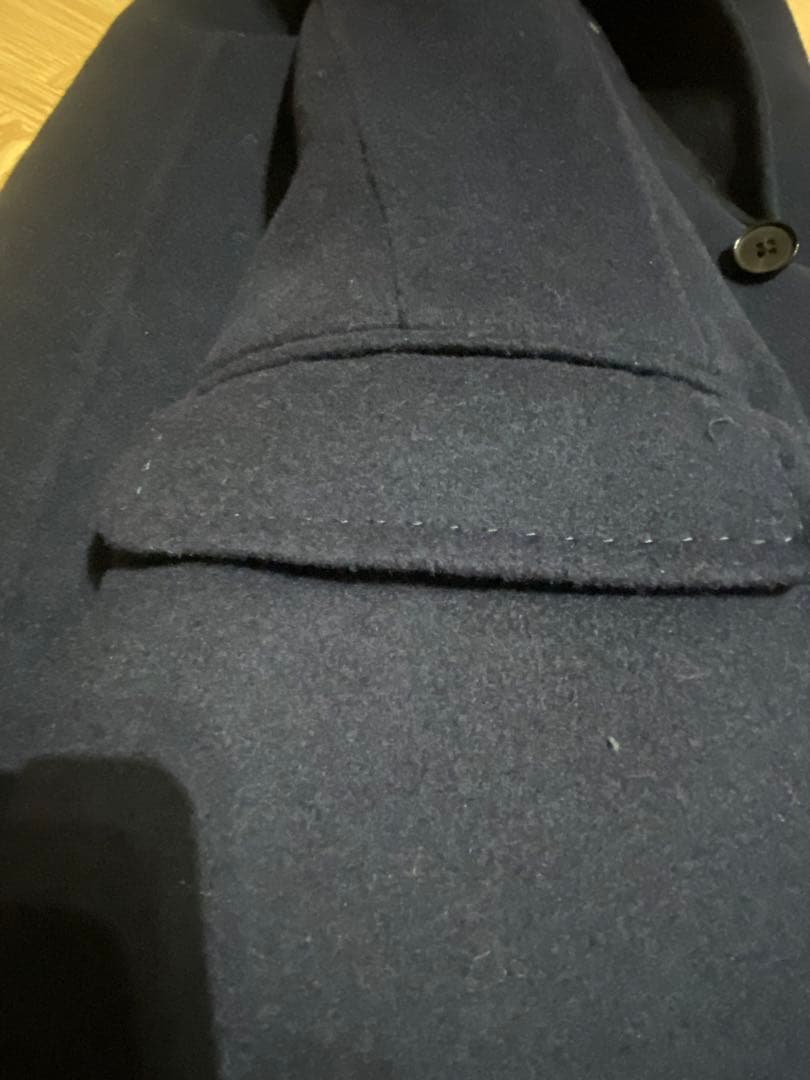 LOUIS VUITTON ルイヴィトン チェスターコート ネイビー