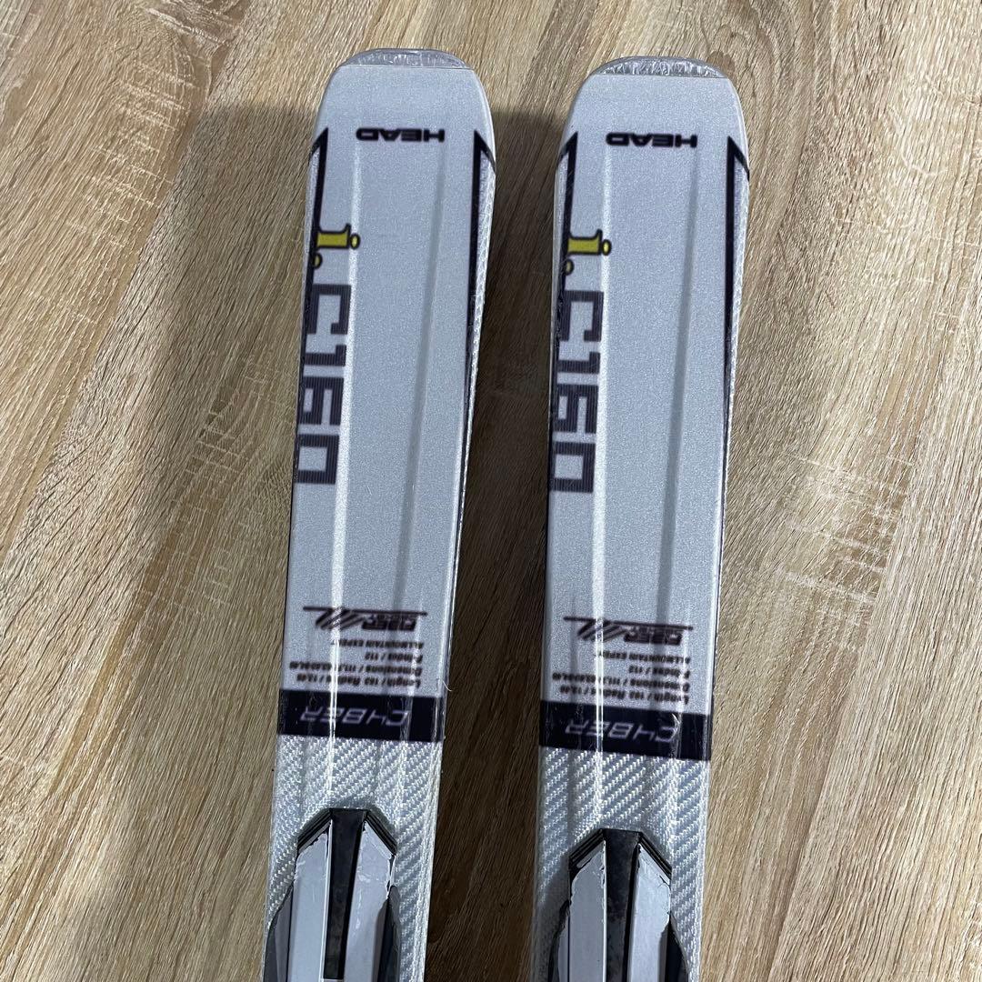 ① HEAD 163cm スキーセット‼︎