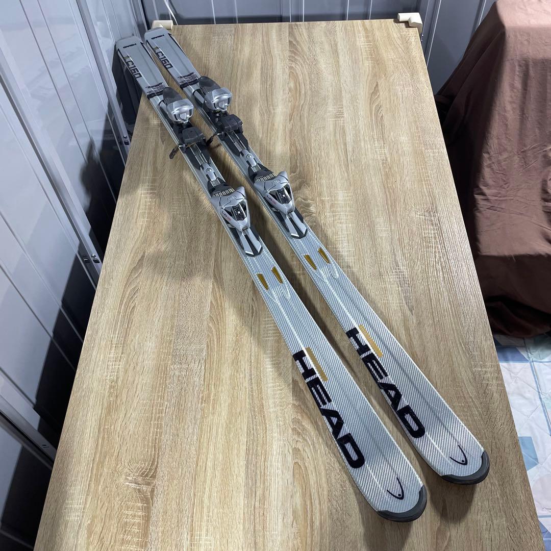 ① HEAD 163cm スキーセット‼︎